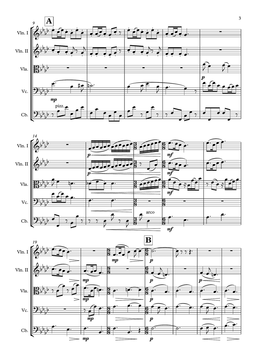 Peter Pan Peter Pan String Orchestra scores gallery preview page 4