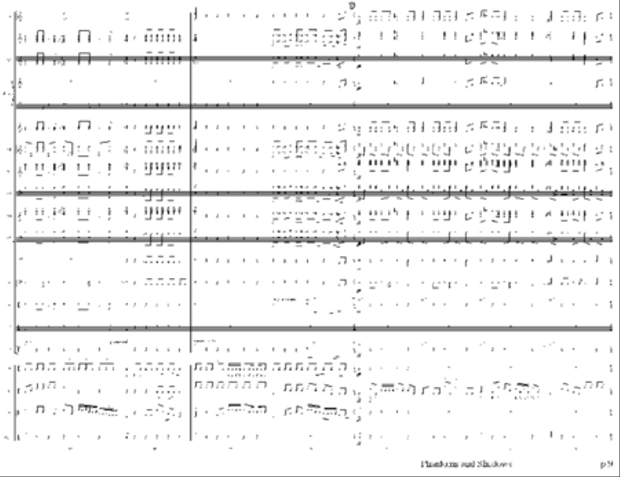 Phantoms and Shadows (Complete Show) Percussion scores gallery preview page 2