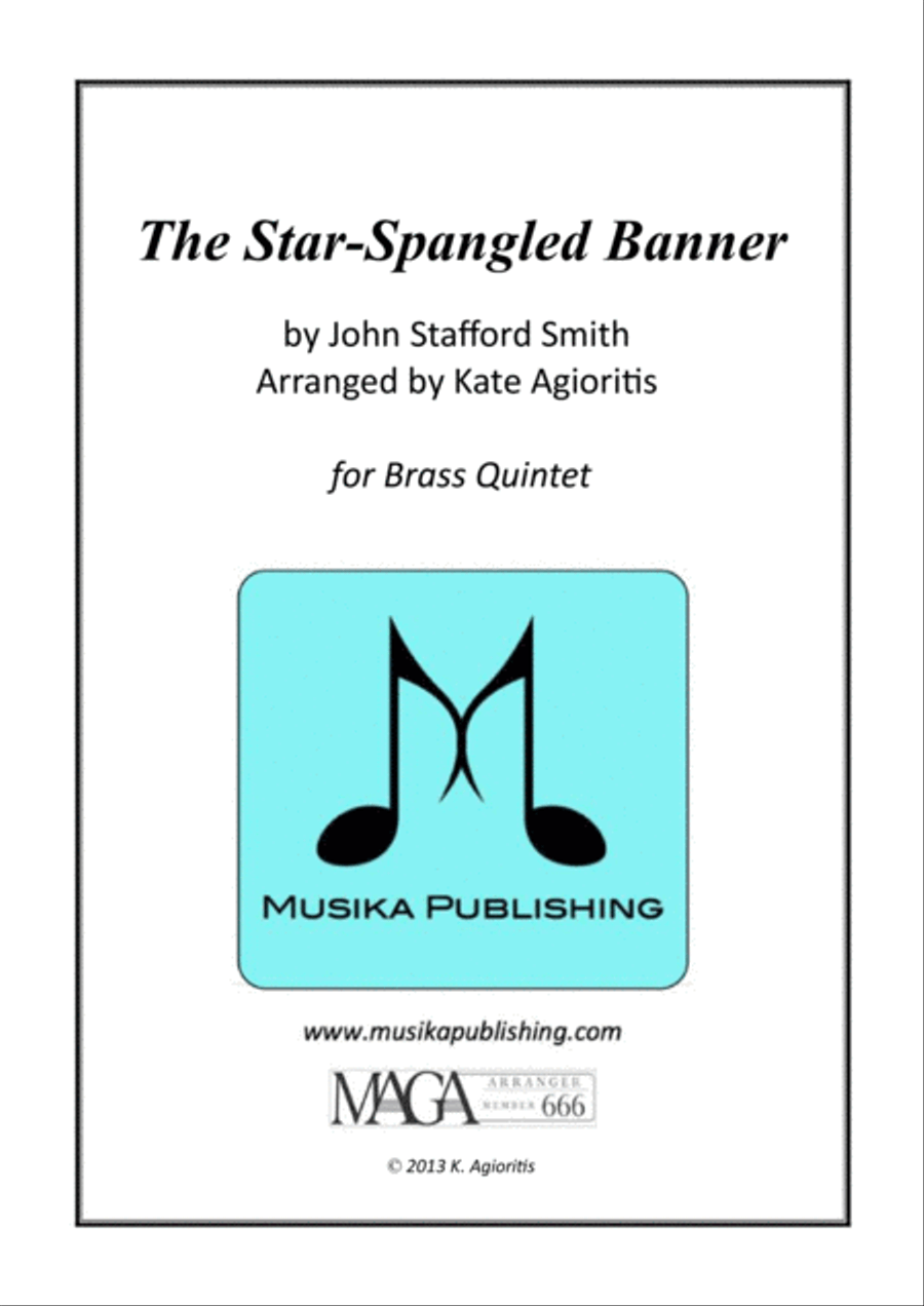 The Star-Spangled Banner - for Brass Quintet Brass Quintet scores gallery preview page 4