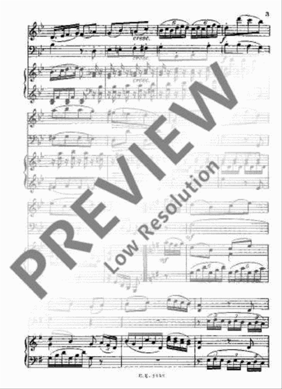 Piano Trio G major Piano Trio scores gallery preview page 6