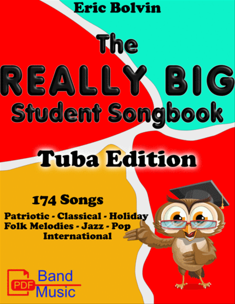 The Really Big Student Songbook - Tuba Edition Tuba scores gallery preview page 1