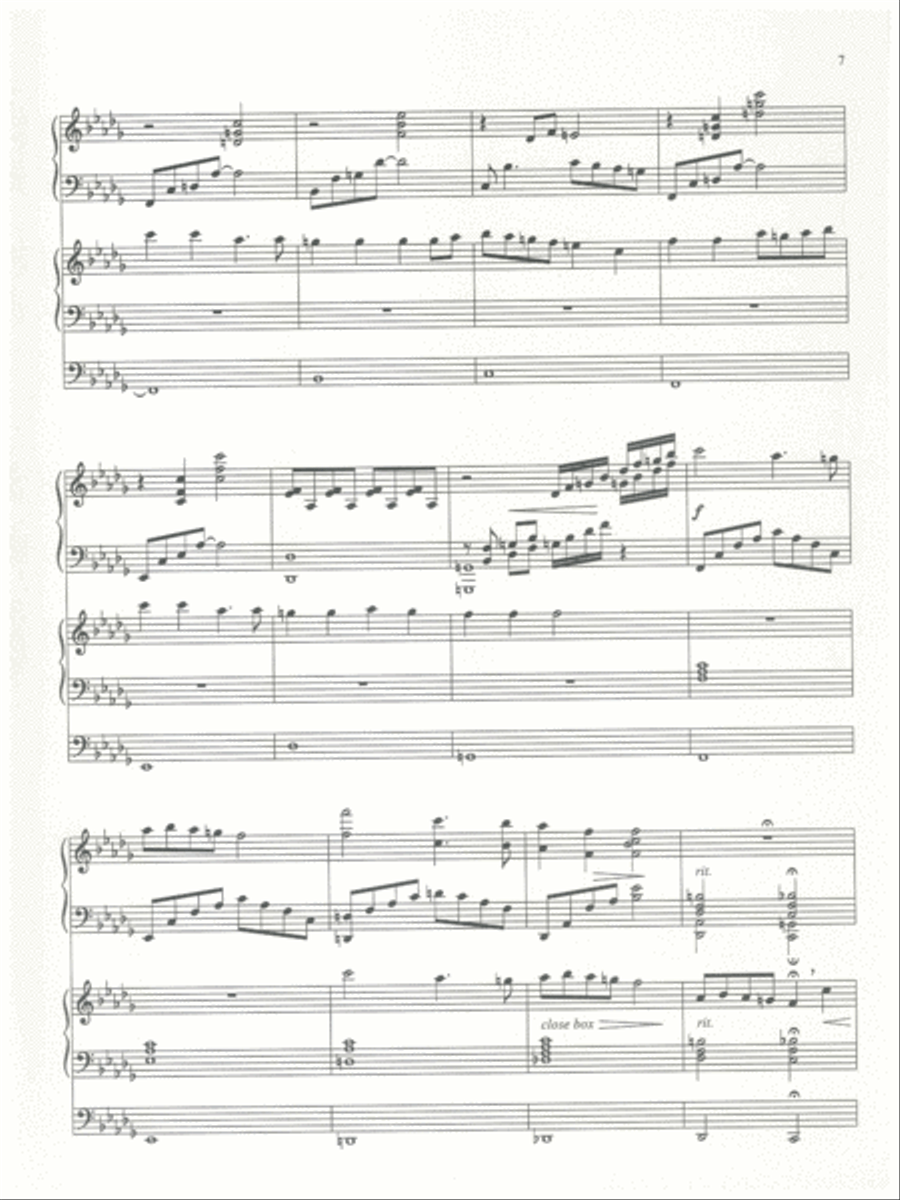 Lord of the Dance Organ scores gallery preview page 5