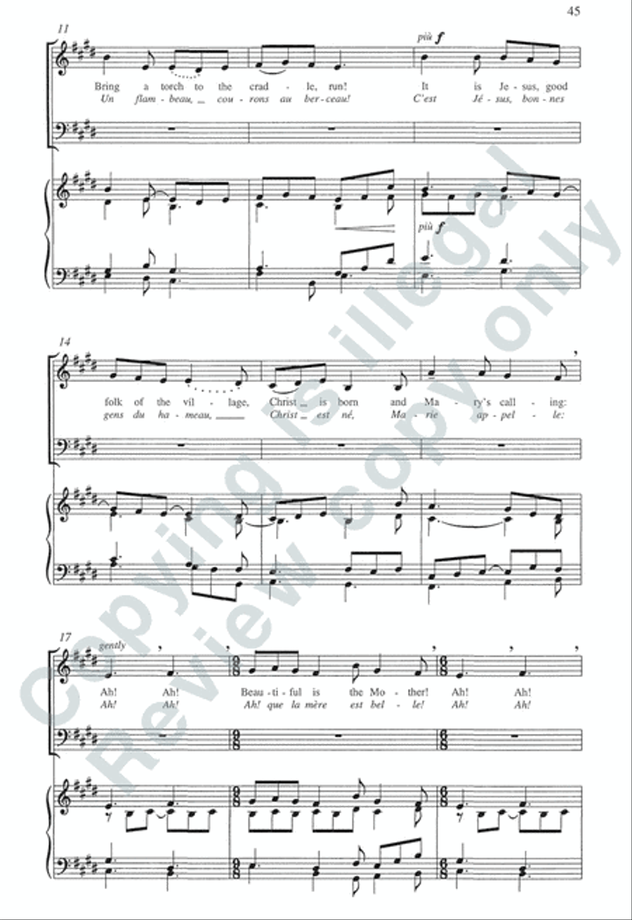 Somerset Anthem Books, Volume IV (Christmastide) 3-Part scores gallery preview page 36