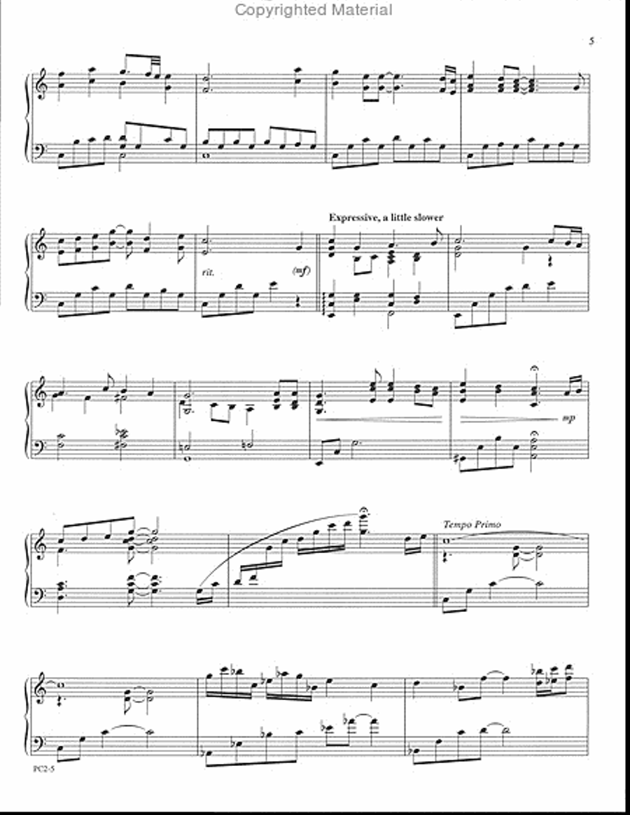 Portraits of Praise Portraits of Praise Piano Solo scores gallery preview page 3