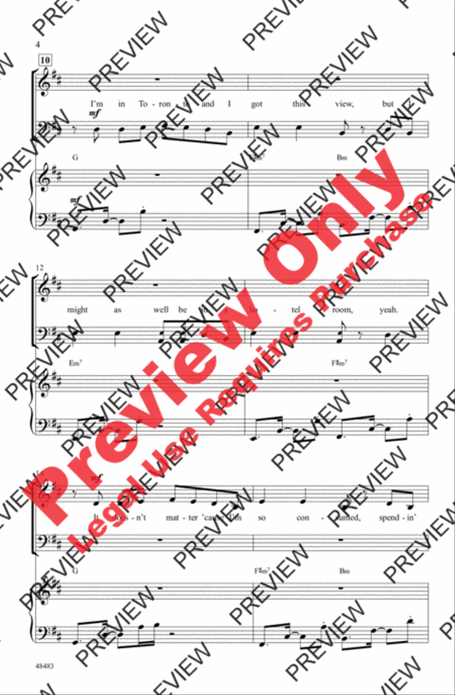 If I Can't Have You If I Can't Have You 3-Part scores gallery preview page 4