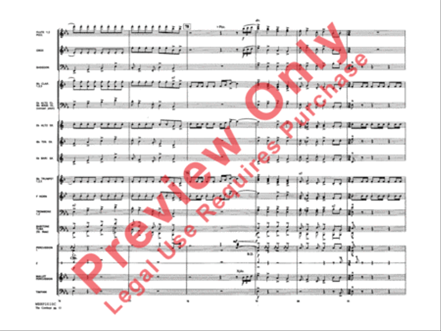 The Cowboys The Cowboys Concert Band scores gallery preview page 14
