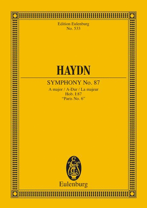 Symphony No. 87 A major