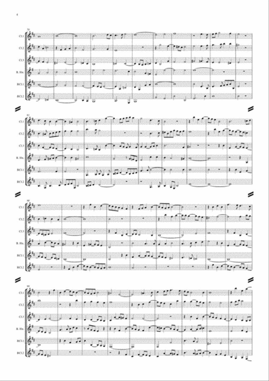 Jenkins - Fantazia No. 6 Woodwind Ensemble scores gallery preview page 4
