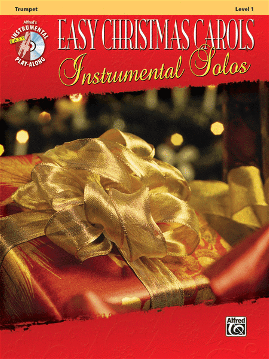 Easy Christmas Carols Instrumental Solos Trumpet Solo scores gallery preview page 1