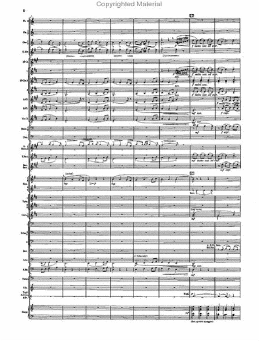 Armenian Dances, Part II Concert Band scores gallery preview page 4