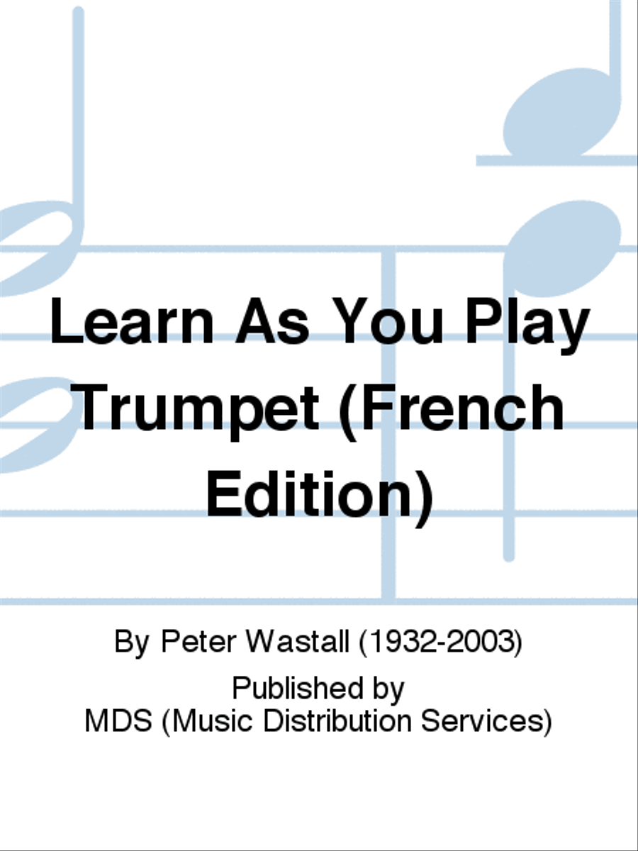 Learn As You Play Trumpet (French Edition) Trumpet scores gallery preview page 1