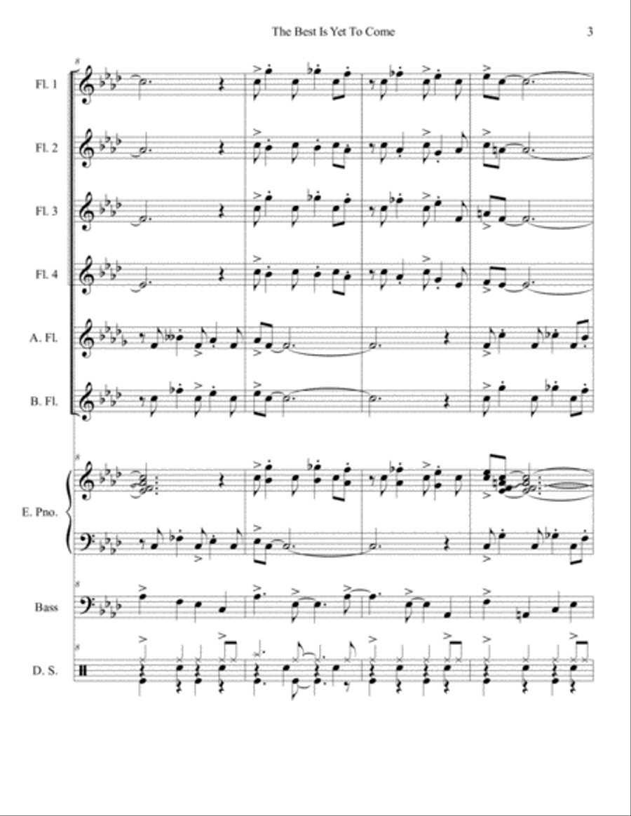 The Best Is Yet To Come Small Ensemble scores gallery preview page 3