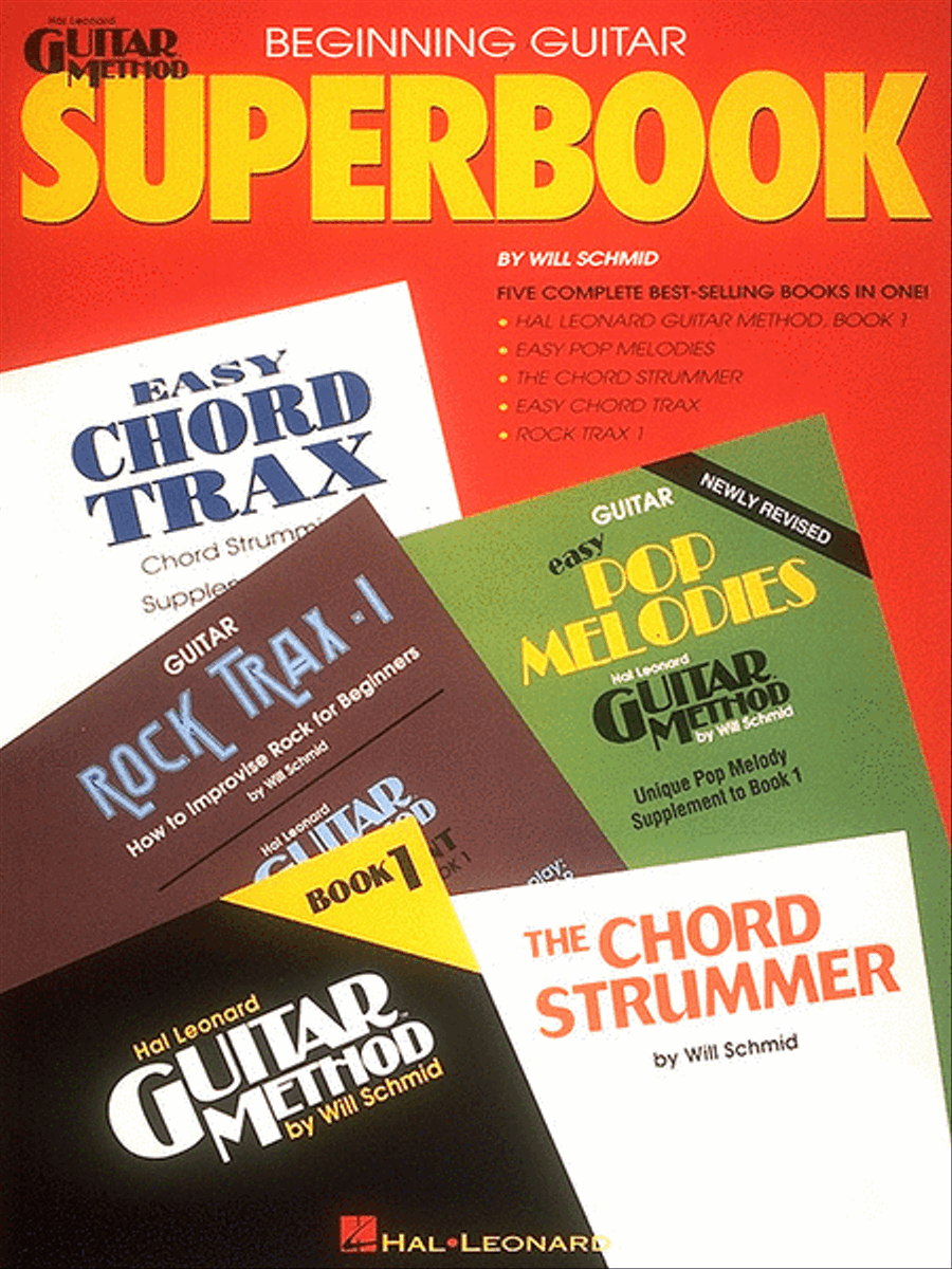 The Hal Leonard Beginning Guitar Superbook Easy Guitar scores gallery preview page 1