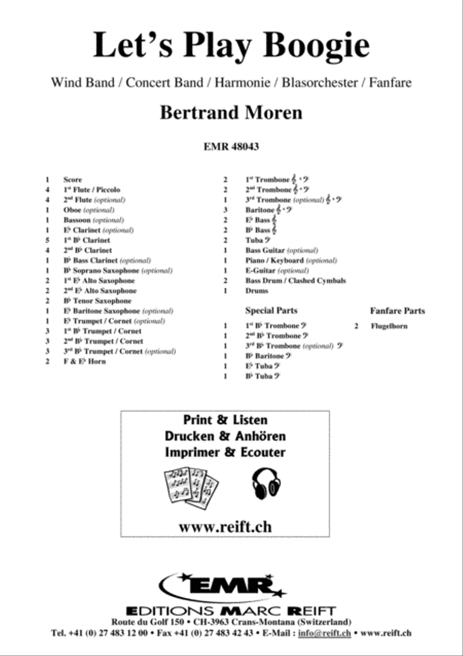 Let's Play Boogie Let's Play Boogie Concert Band scores gallery preview page 2