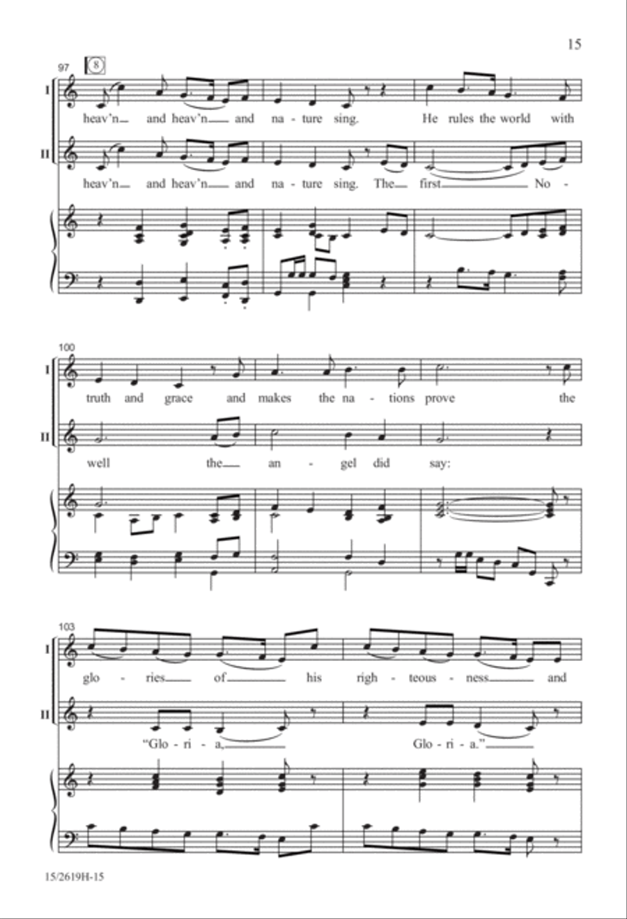 Rejoice! 2-Part scores gallery preview page 16