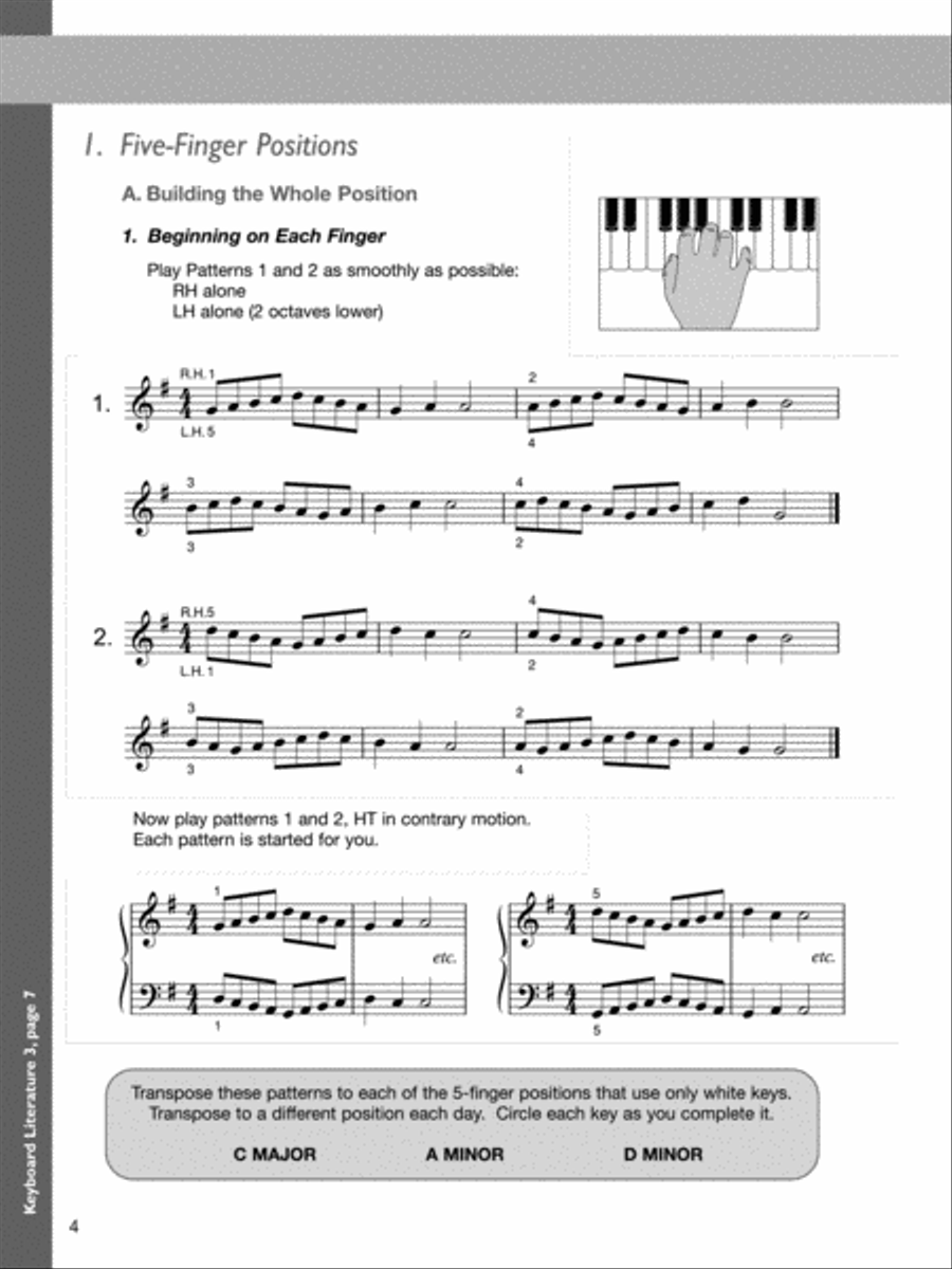 The Music Tree Keyboard Technic Piano Method scores gallery preview page 4