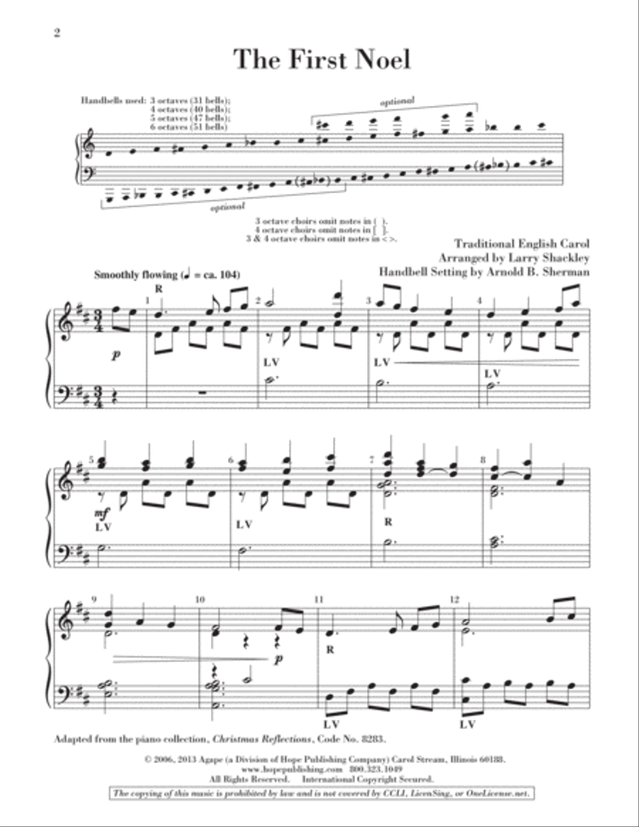 The First Noel 5-Octaves scores gallery preview page 3