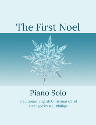 Book cover for The First Noel - Piano Solo