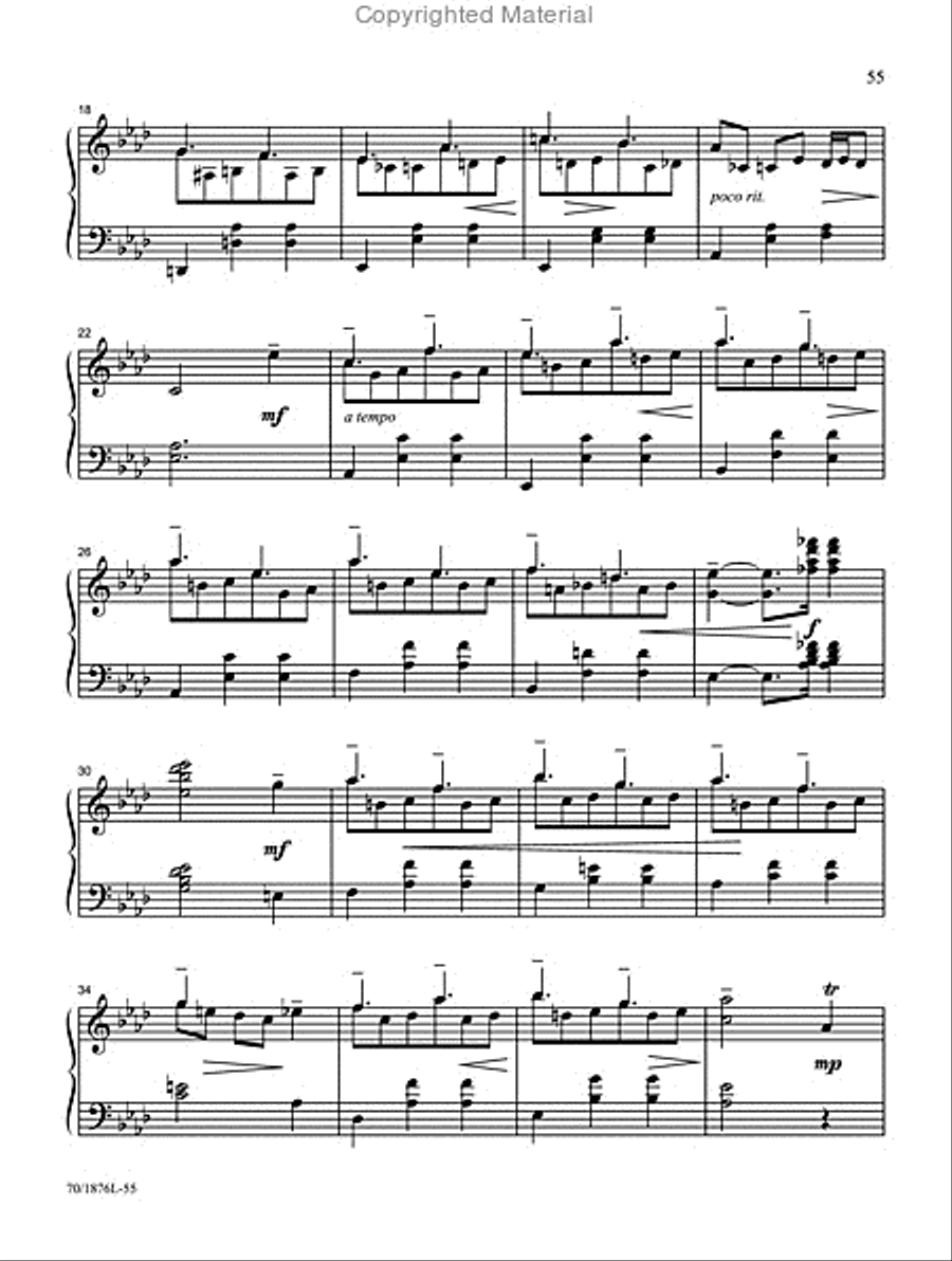 My Savior First of All Piano Solo scores gallery preview page 7