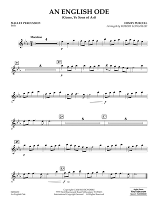 An English Ode (Come, Ye Sons of Art) (arr. Robert Longfield) - Mallet Percussion