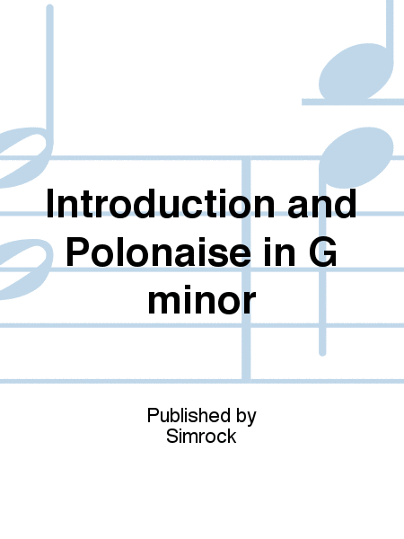 Introduction and Polonaise in G minor