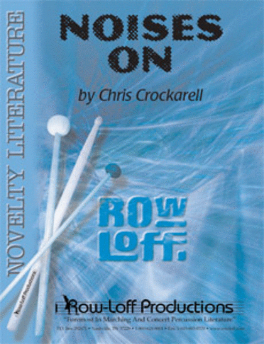 Noises ON Percussion Ensemble scores gallery preview page 1