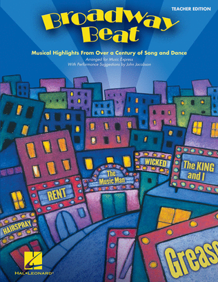 Book cover for Broadway Beat