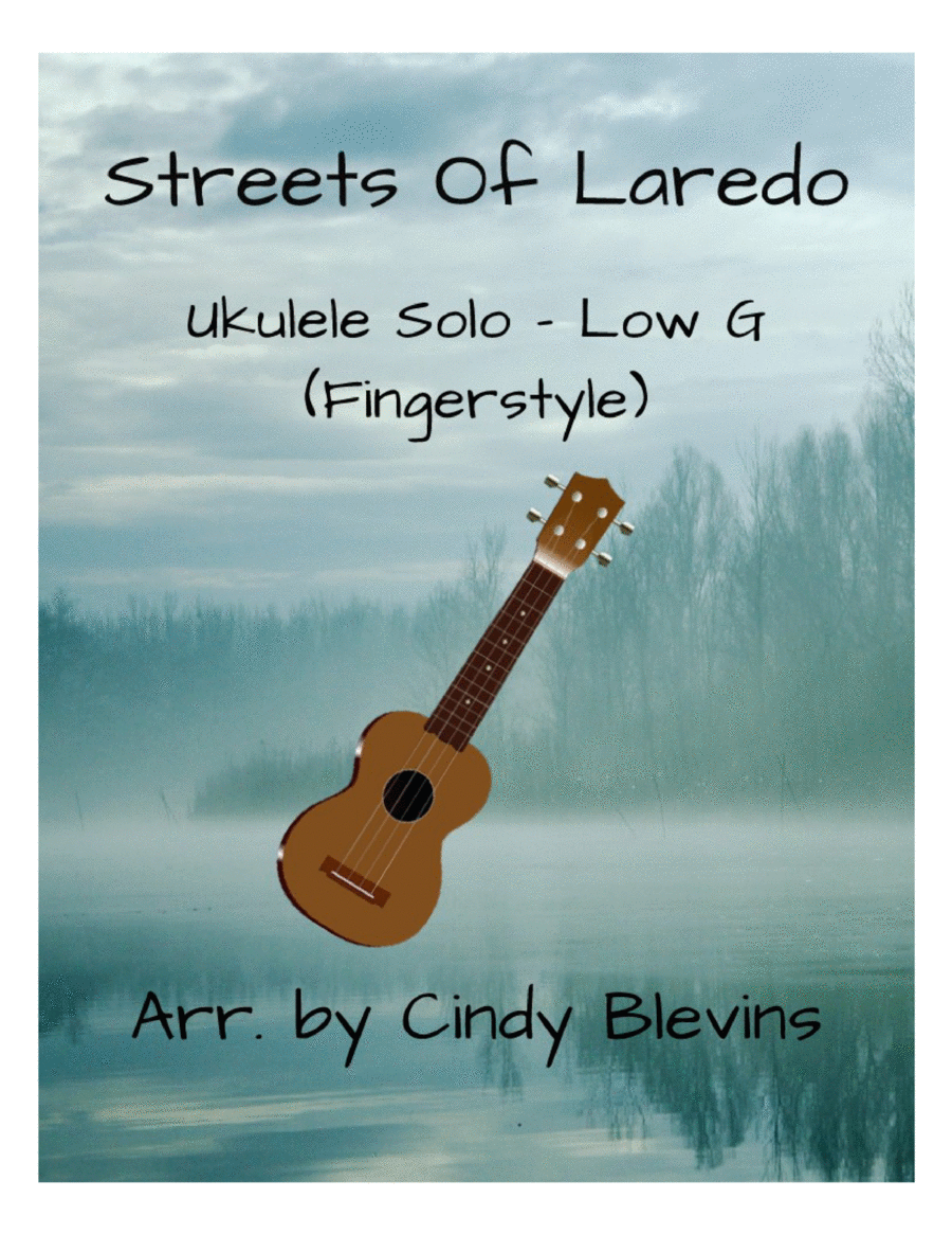 Streets Of Laredo, Ukulele Solo, Fingerstyle, Low G image number null