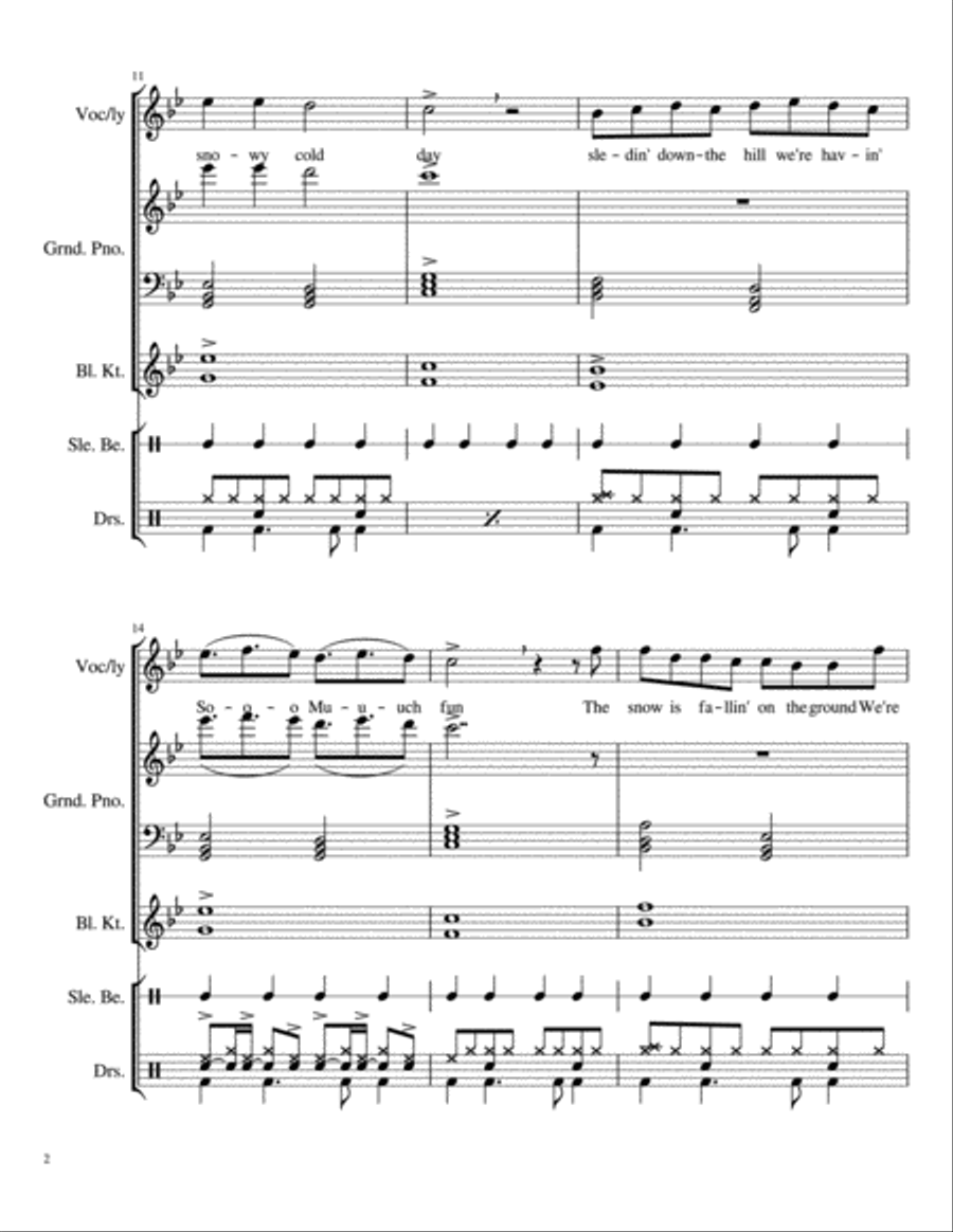 Sitting by the Fireplace Sitting by the Fireplace Small Ensemble scores gallery preview page 2
