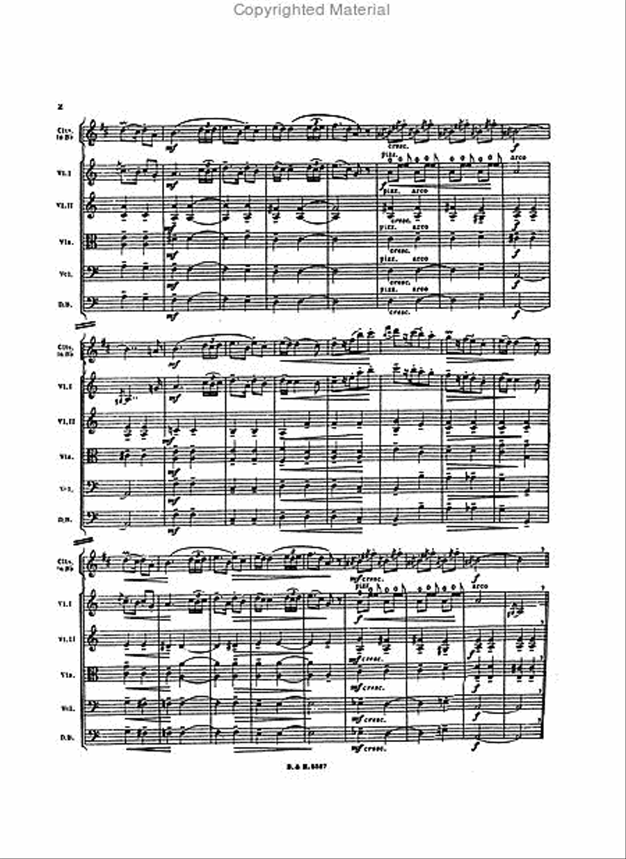 Rumanian Folk Dances Rumanian Folk Dances Orchestra scores gallery preview page 3