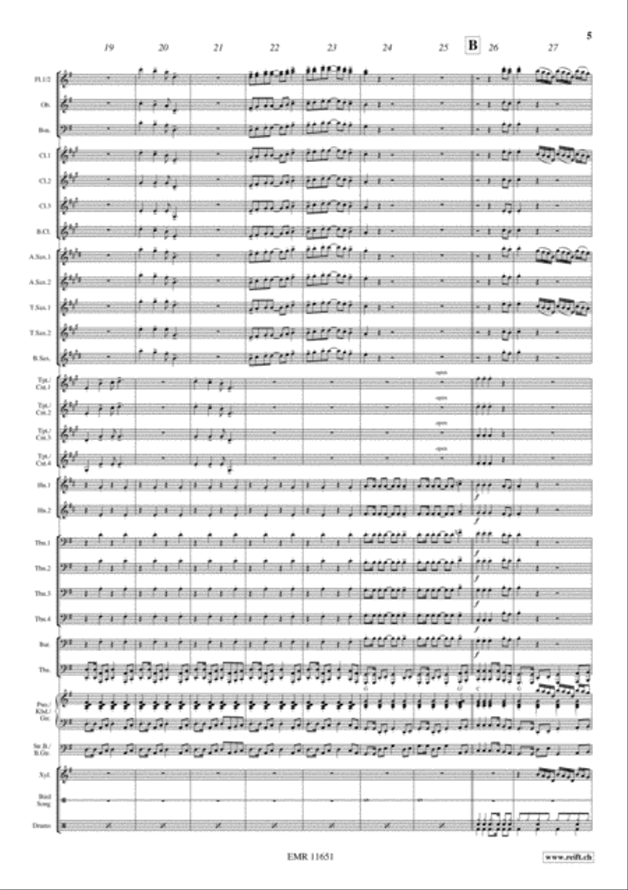 Disco Bird Concert Band scores gallery preview page 6