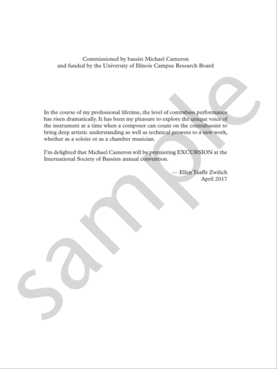 Excursion Chamber Music scores gallery preview page 3