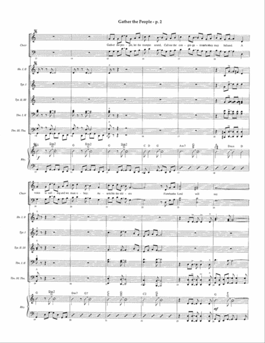 Gather the People Piano scores gallery preview page 2