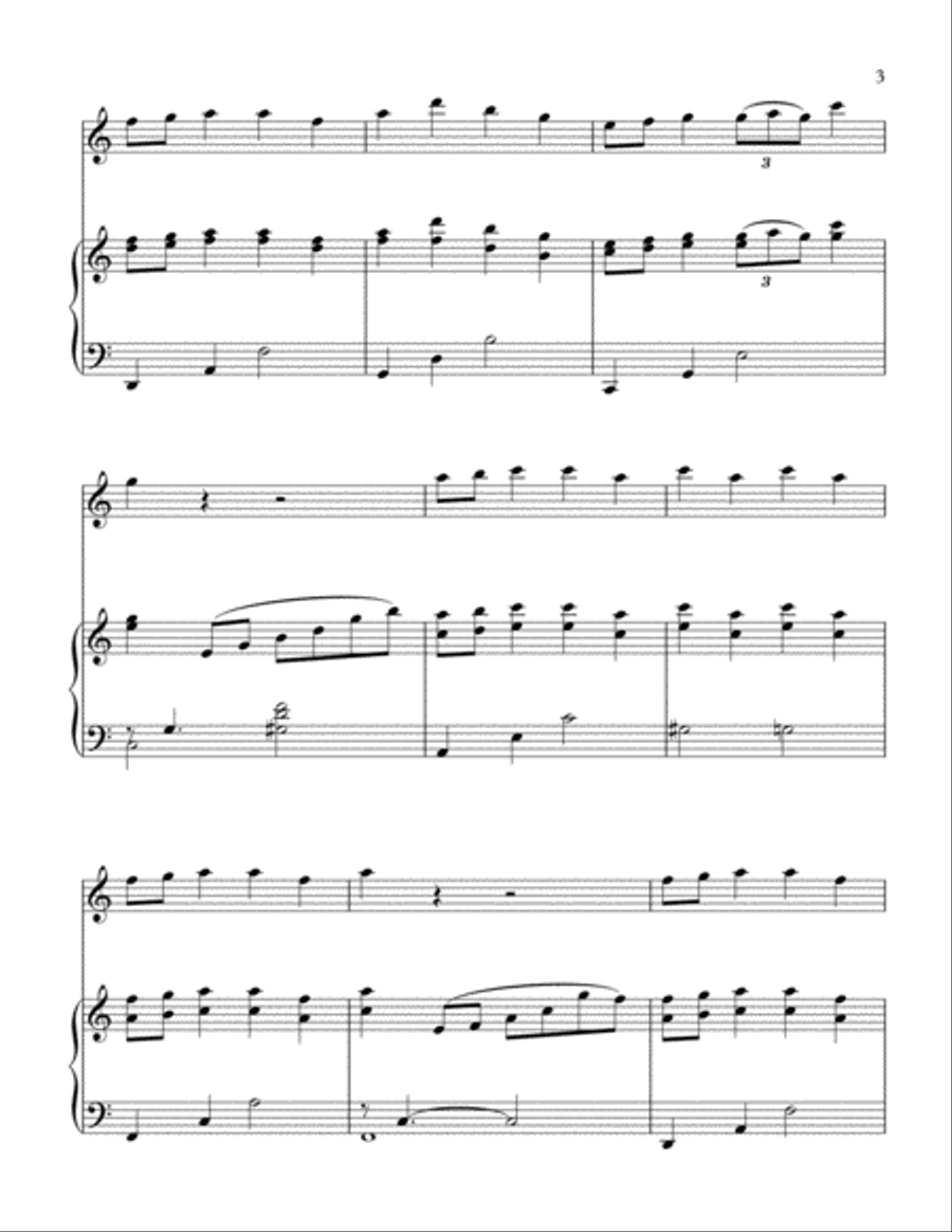 Forrest Gump - Main Title (Feather Theme) from the Paramount Motion Picture FORREST GUMP Violin Solo scores gallery preview page 4