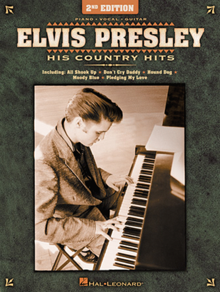 Book cover for Elvis Presley - His Country Hits - 2nd Edition