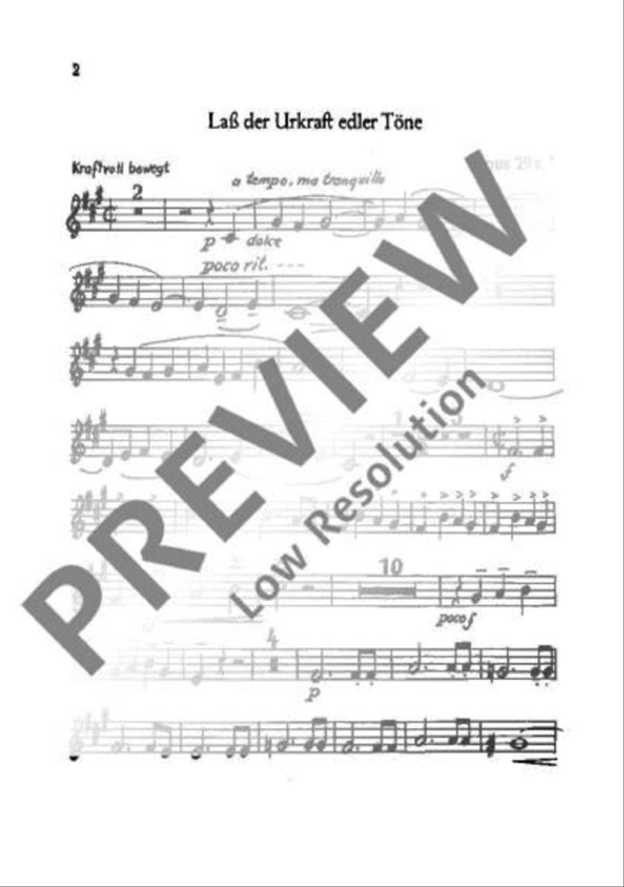 Wandspruch-Kantate TTBB scores gallery preview page 18