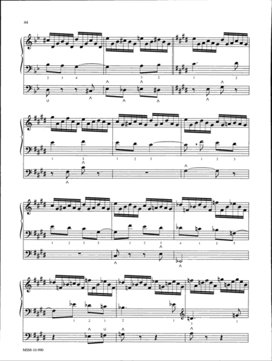 Marilyn Mason Music Library, Volume 1 Organ scores gallery preview page 18