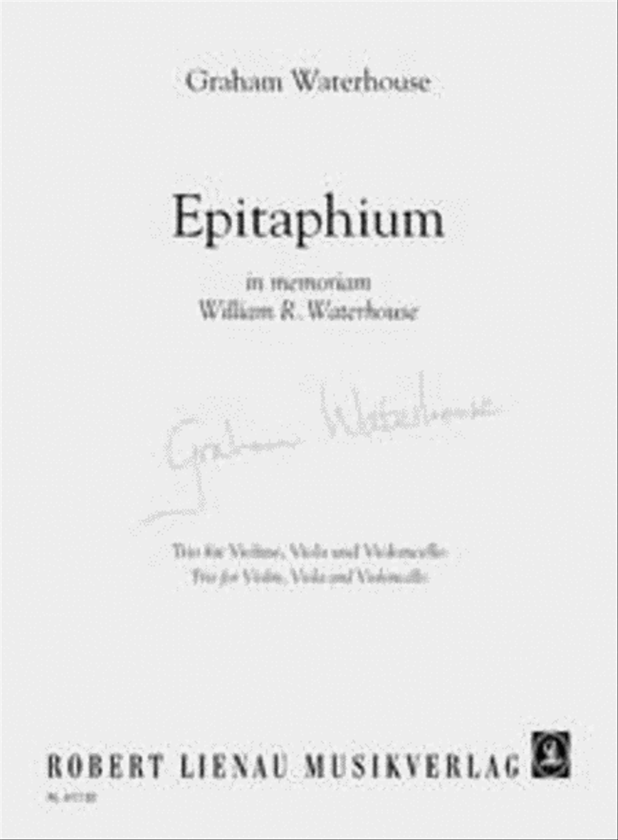 Epitaphium String Trio scores gallery preview page 1