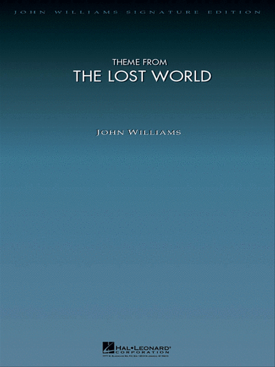 Book cover for Theme from The Lost World