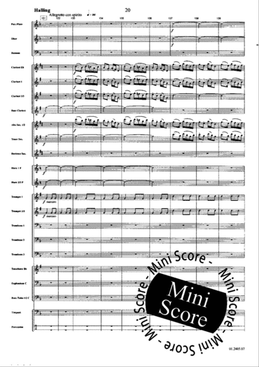 Telemark Fantasy Concert Band scores gallery preview page 26
