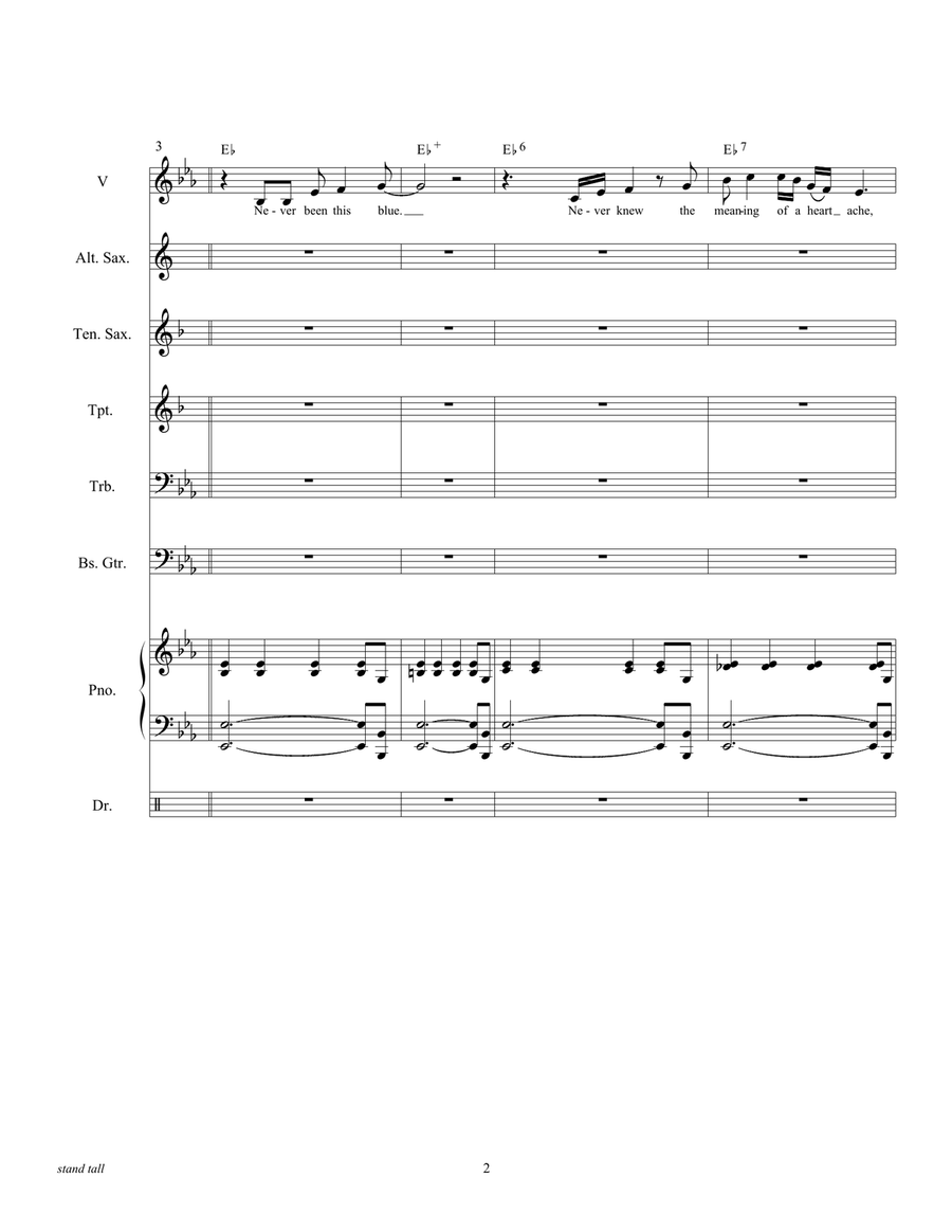 Stand Tall Large Ensemble scores gallery preview page 6