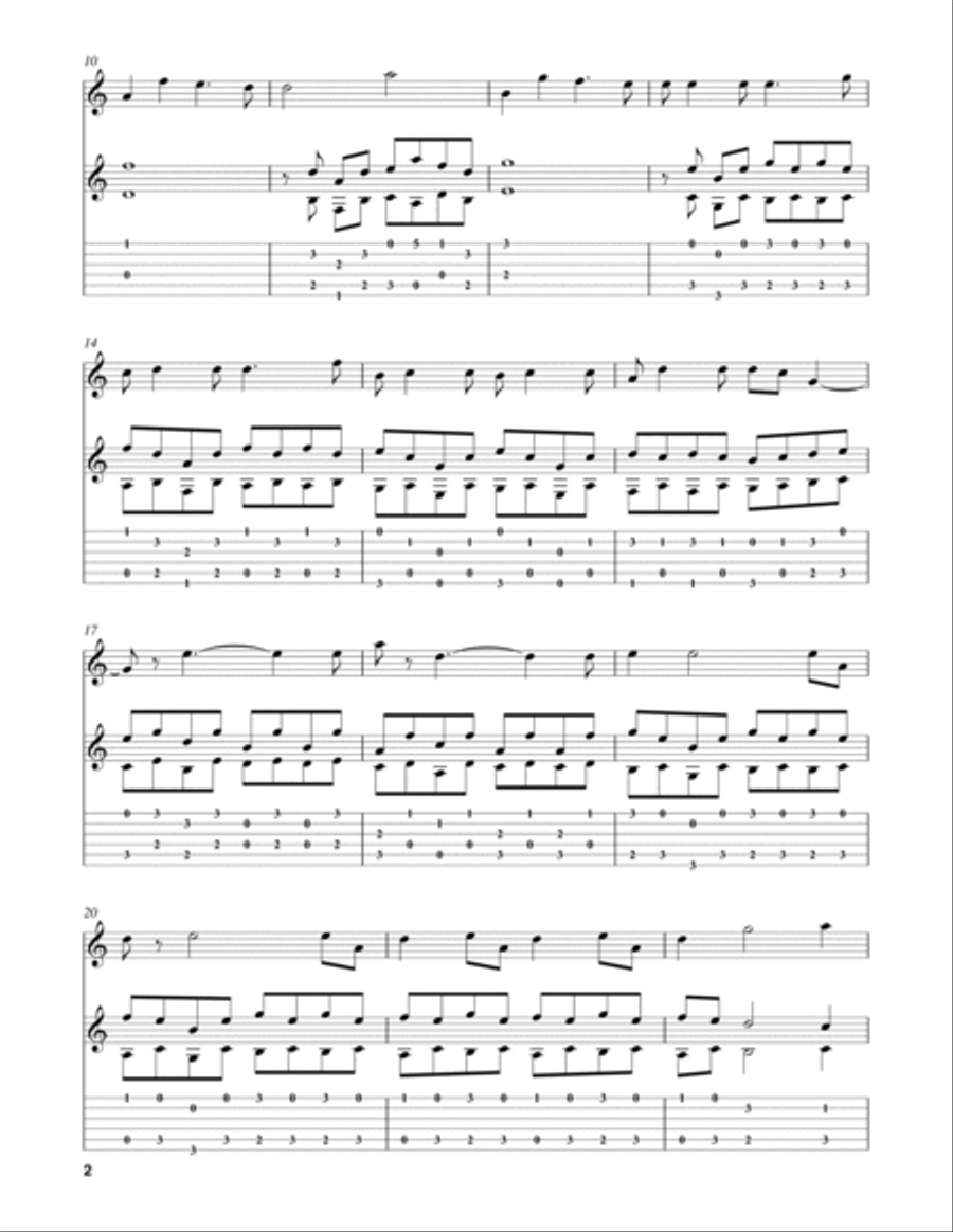 Prelude (Op. 11, No. 15) Score and Parts scores gallery preview page 2