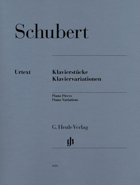 Schubert, Franz: Piano pieces - Piano variations