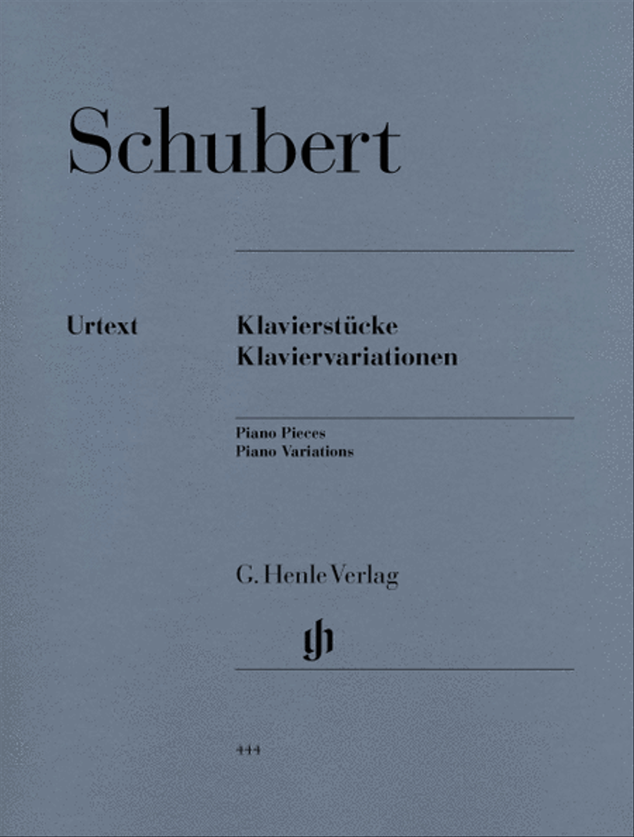 Piano Pieces – Piano Variations Piano Solo scores gallery preview page 1