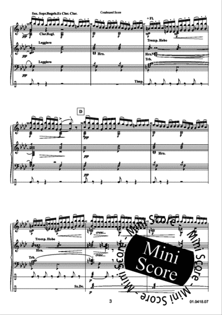Norma Ouverture Concert Band scores gallery preview page 31