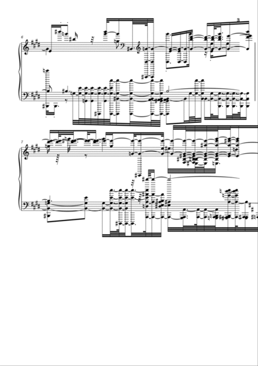 Alone With Sadness Piano, Vocal, Guitar scores gallery preview page 3