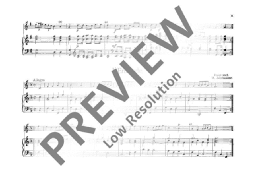 Leichte Spielmusik des Rokoko Soprano Recorder scores gallery preview page 12