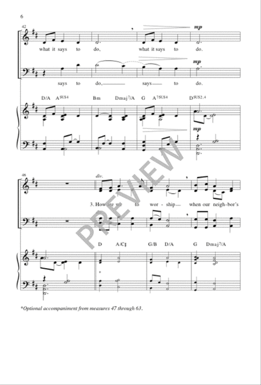 Every Eye Is Different 4-Part scores gallery preview page 7