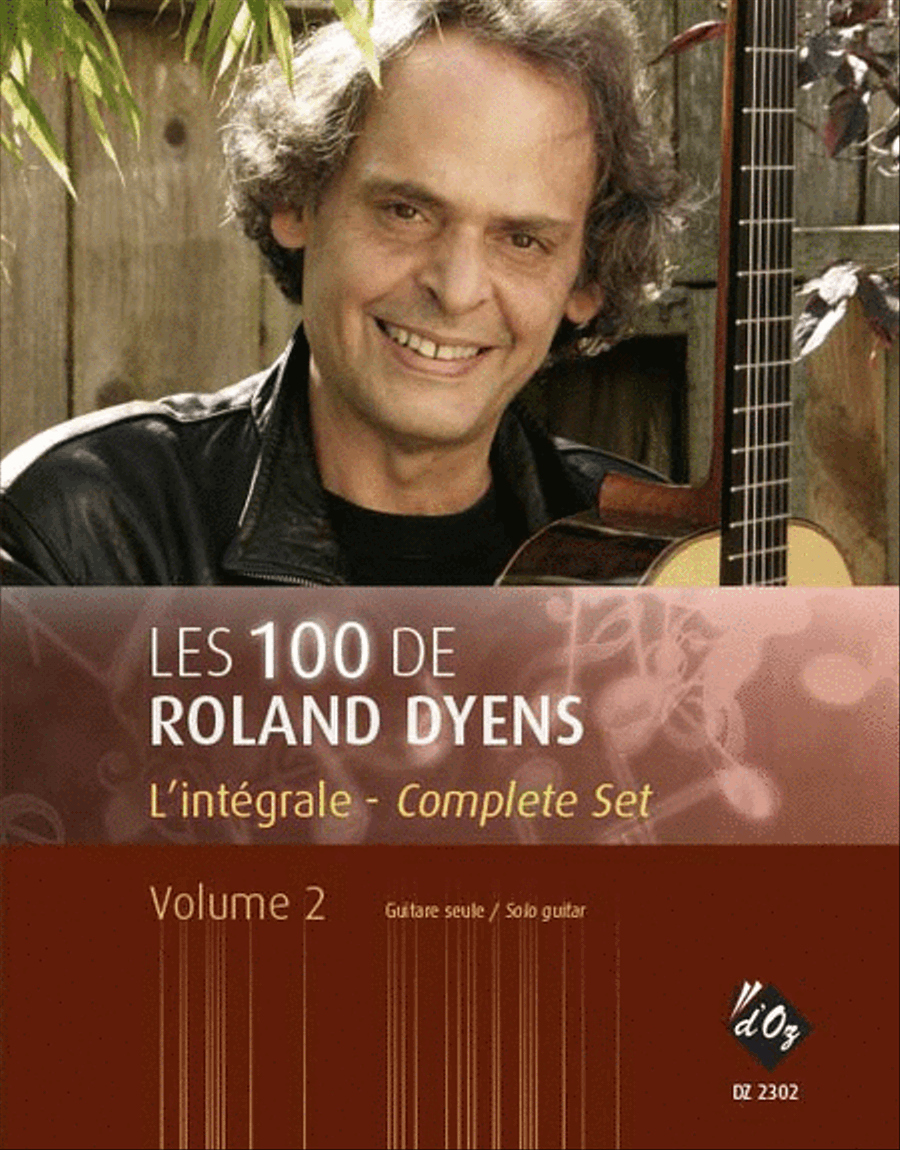Les 100 de Roland Dyens - L’intégrale, vol. 2 Classical Guitar scores gallery preview page 1