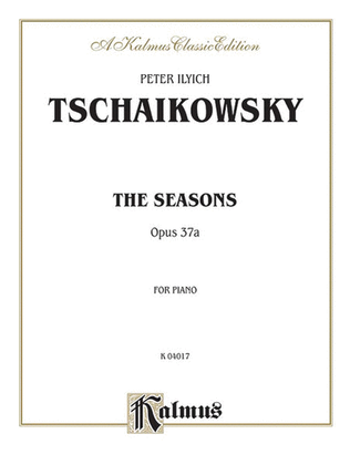 Book cover for The Seasons, Op. 37A